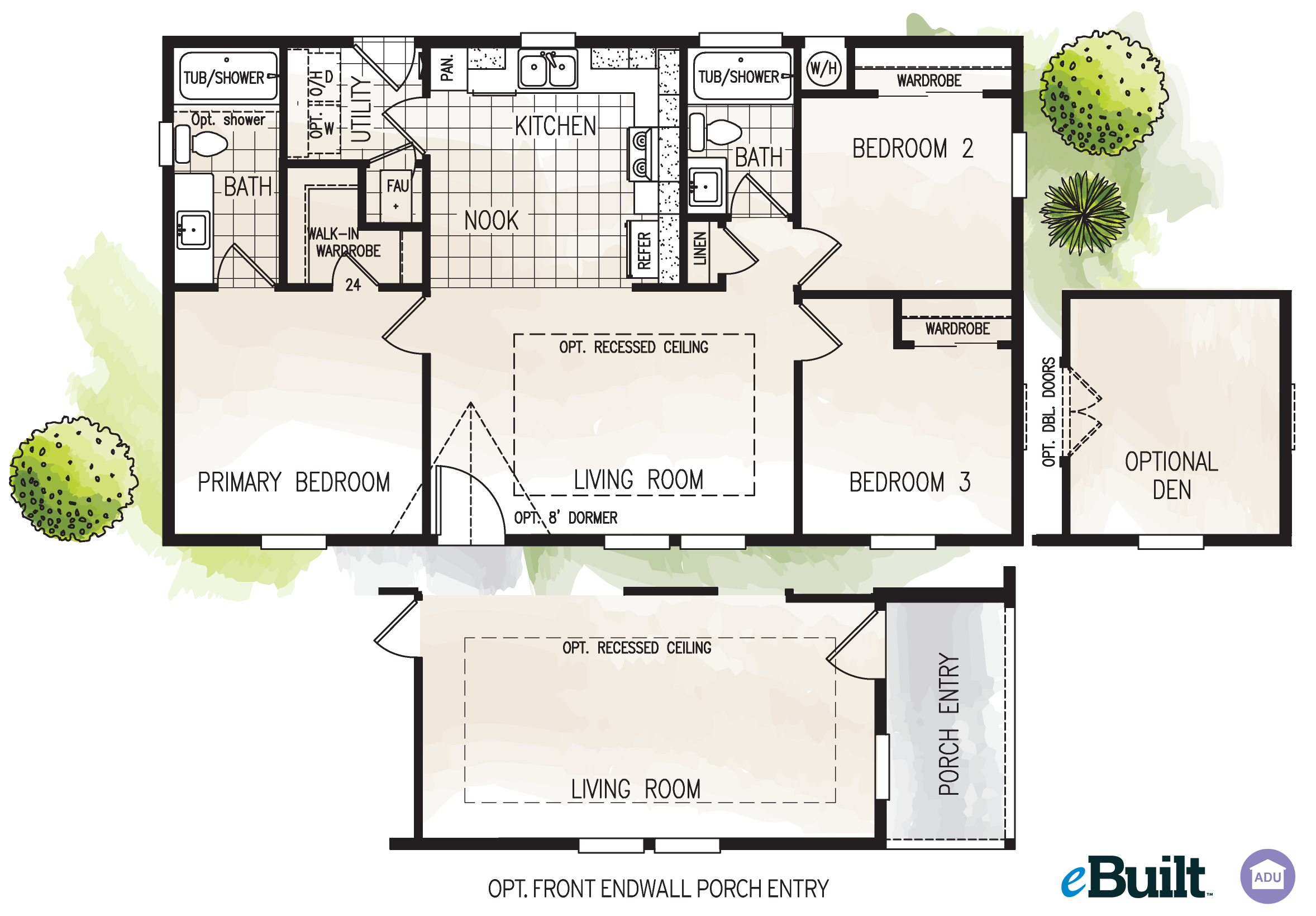 The Fairpoint 24403A Floor Plan