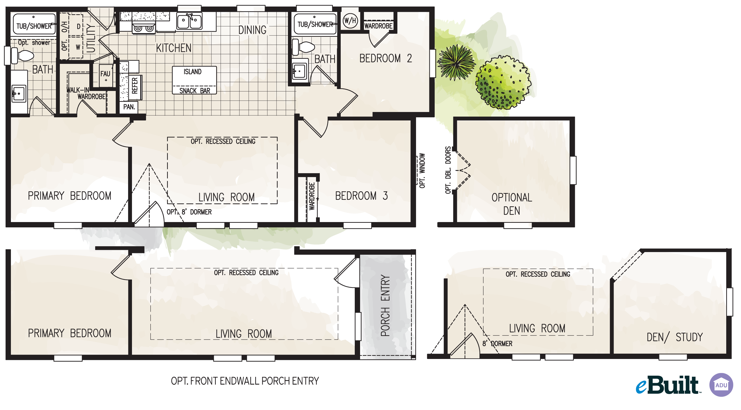 The Fairpoint 24463A Floor Plan